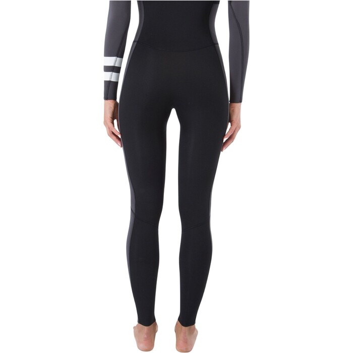 2024 Hurley Womens Advant 4/3mm Chest Zip Wetsuit WFS0013403 - Black